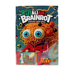 Panini Skifidol Italian Brainrot Trading Cards Starter | Album + 1 Booster (2025 - Image 1