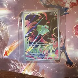 Bulbasaur 133/132 English MEG EN-Mega Evolutions Illustration Rare Pokemon Card - Image 1