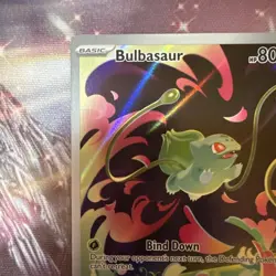 Bulbasaur 133/132 English MEG EN-Mega Evolutions Illustration Rare Pokemon Card - Image 4