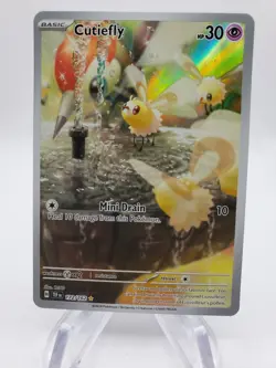 Cutiefly 172/162 SV05 Temporal Forces Holo Rare Pokemon Card NM English - Image 1
