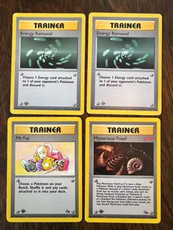 Lot of 16 First Edition Pokemon TCG Trainer Cards - Image 2