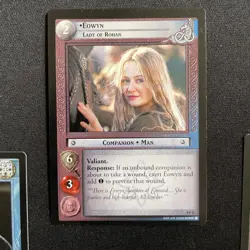Lord Of The Rings Trading Card Game Promo Lot - Lotr Tcg Eowyn, Theoden, Arwen - Image 2