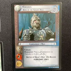 Lord Of The Rings Trading Card Game Promo Lot - Lotr Tcg Eowyn, Theoden, Arwen - Image 3