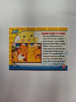 Racing Cheek To Cheek 48 - Topps Series - Pokemon Card - Image 2