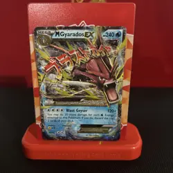 Pokemon Mega M Gyarados EX Ultra Rare Holo Card 27/122 - Image 1