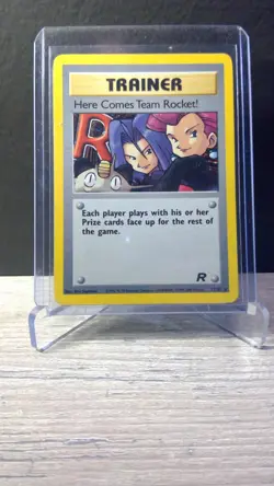 💀 Team Rocket Holo “Here Comes Team Rocket!” 15/82 Vintage WOTC Pokemon Card 💀 - Image 2