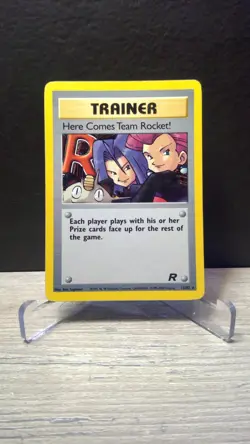 💀 Team Rocket Holo “Here Comes Team Rocket!” 15/82 Vintage WOTC Pokemon Card 💀 - Image 4