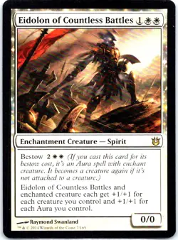 #7 Eidolon of Countless Battles MTG Born of the Gods Rare - Image 1