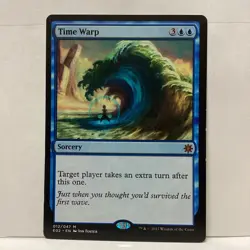 MTG Time Warp Magic: The Gathering Explorers of Ixalan Mythic #012 - Image 1