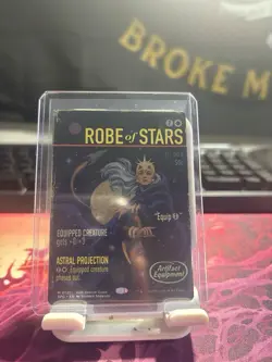 Robe of Stars - Showcase Foil - Edge of Eternities #121 Mythic, NM - Image 1