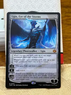 Ugin, Eye of the Storms Tarkir Dragonstorm Non Foil Planeswalker MTG 0001 - Image 1