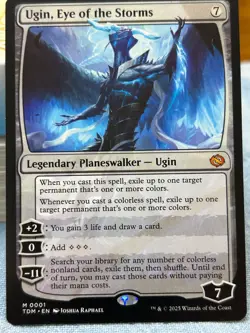Ugin, Eye of the Storms Tarkir Dragonstorm Non Foil Planeswalker MTG 0001 - Image 2