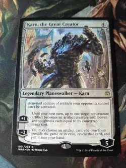Karn, the Great Creator War of the Spark Regular Mtg Magic The Gathering - Image 2