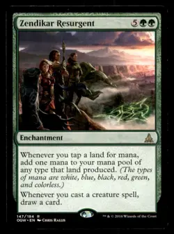 MTG Zendikar Resurgent LP Light Play Oath of the Gatewatch [3990] - Image 1