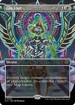 1x Get Lost ~~ Borderless NM-Mint, English The Lost Caverns of Ixalan MTG Magic - Image 1