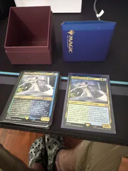 MTG Elven Council MTG Commander Deck Lord Of The Rings Pre-con Sleeved & Deckbox - Image 1