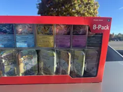 Pokemon TCG Prismatic Evolutions Costco 8 Mini-Tin Bundle Free Shipping! - Image 3