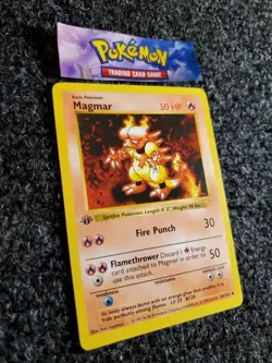 Magmar 36/102 Base Set 1st Edition Shadowless Vintage Pokemon TCG NM - Image 3