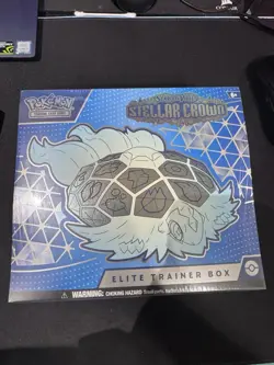 Pokemon Scarlet & Violet - Stellar Crown Elite Trainer Box (Factory Seal) - Image 1
