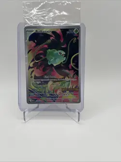 Pokemon Bulbasaur 133/132 English Mega Evolution Stamped Promo SEALED - Image 1