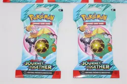 Pokemon Journey Together Sleeved Booster Pack (LOT OF 5) - Image 2