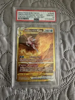 Origin Forme Palkia VSTAR #GG67 Pokemon Crown Zenith PSA 10 - Image 1