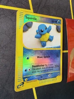 Pokemon Squirtle 131/165 Expedition Base Set Reverse Holo Rare 180🔥MP🔥 - Image 2