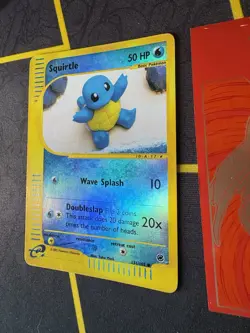 Pokemon Squirtle 131/165 Expedition Base Set Reverse Holo Rare 180🔥MP🔥 - Image 3