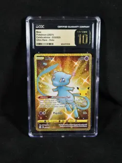 Pokemon Celebrations Mew 025/025 Ultra Rare CGC 10 Pristine - Image 2