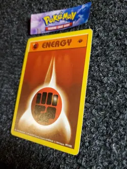 Fighting Energy 97/102 1st Edition Base Set Shadowless 1999 Pokemon LP - Image 2