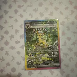 Pokemon Leafeon EX Prismatic Evolutions 144/131 Special Illustration Rare (SIR) - Image 1