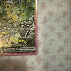 Pokemon Leafeon EX Prismatic Evolutions 144/131 Special Illustration Rare (SIR) - Image 4