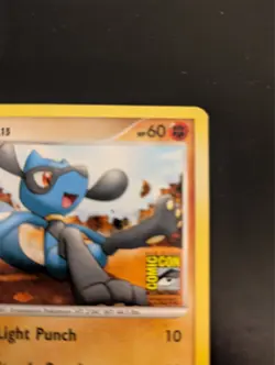 Pokemon TCG Riolu Comic Con 2009 Promo Exclusive Stamp 91/127 - Image 3