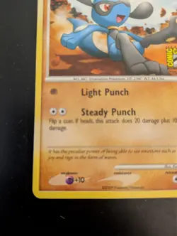 Pokemon TCG Riolu Comic Con 2009 Promo Exclusive Stamp 91/127 - Image 5