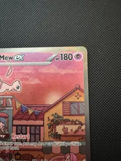 Mew EX SVP 053 Pokemon TCG Scarlet Violet 151 Black Star Promo Full Art - Image 3