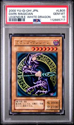 2000 YU-GI-OH! JPN LEGEND OF BLUE EYES WHITE DRAGON #LB05 DARK MAGICIAN PSA 10 - Image 1