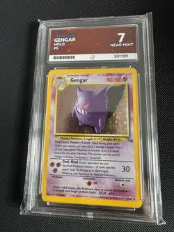 Pokemon Cards - ACE 7 Gengar 5/62 - Fossil Set Holo - PSA BGS CGC - Image 1