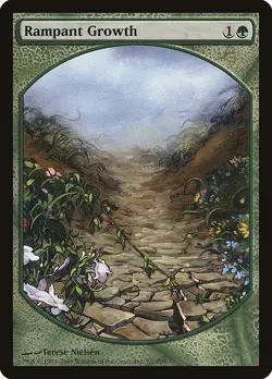 Rampant Growth (Player Rewards Textless) Promo PLD Sorcery Special CARD ABUGames - Image 1