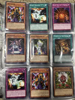 Yu-Gi-Oh! Trading Card Binder 200 Cards Lot 1st Edition First Foils Rare Ultra - Image 1