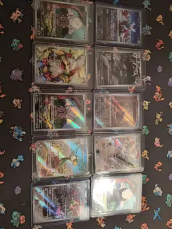 Modern Japanese Art Rare Pokemon Card Lot Of 10 Near Mint Or Better - Image 1