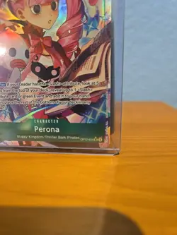 Perona Alt Art OP12-034 SR ENGLISH Legacy of the Master One Piece Card NM - Image 5