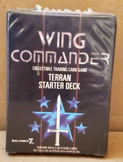 Wing Commander Collectible Trading Card Game Starter Deck - Terran (1995) - New - Image 2