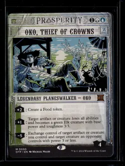 Oko, Thief of Crowns - 50 - OTP - NM - MTG Magic the Gathering - Image 1