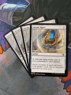 Arcane Signet 0051 x 4 | 7% Off 2+ | Aetherdrift | NM | MTG - Image 1