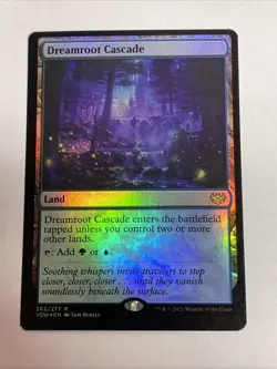 Dreamroot Cascade Innistrad: Crimson Vow Foil #262 Rare - Image 1