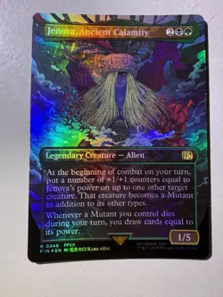 MTG Jenova, Ancient Calamity (Borderless Foil) Final Fantasy 346 NM - Image 1