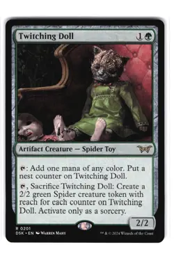 Twitching Doll R Duskmourn: House of Horror 201 NM MTG Magic - Image 1