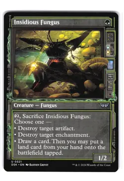Insidious Fungus (Showcase) U Duskmourn: House of Horror 321 NM MTG Magic - Image 1