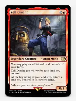 Zell Dincht [Universes Beyond: Final Fantasy] MTG *In Hand/Ships Now* 🔥 - Image 1