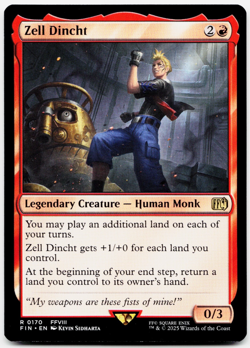 Zell Dincht [Universes Beyond: Final Fantasy] MTG *In Hand/Ships Now* 🔥 - Image 3